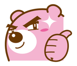 A Sweet Pink Bear sticker #1301488