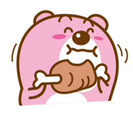 A Sweet Pink Bear sticker #1301492