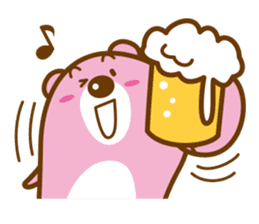 A Sweet Pink Bear sticker #1301493