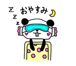 Overbite Panda sticker #1301582