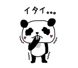 Overbite Panda sticker #1301584