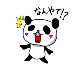 Overbite Panda sticker #1301586