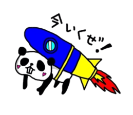 Overbite Panda sticker #1301587