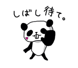Overbite Panda sticker #1301592