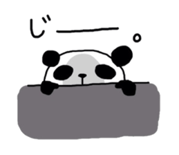 Overbite Panda sticker #1301597