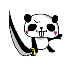 Overbite Panda sticker #1301601