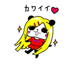 Overbite Panda sticker #1301602