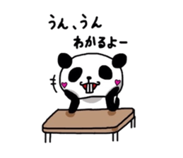 Overbite Panda sticker #1301605
