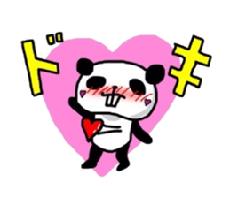 Overbite Panda sticker #1301606