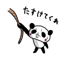 Overbite Panda sticker #1301611