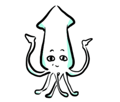 Fanny squid sticker sticker #1301698