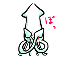 Fanny squid sticker sticker #1301707
