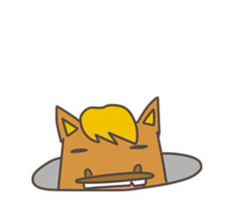 I, horse sticker #1302258