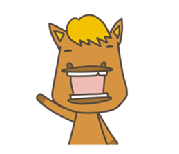 I, horse sticker #1302259