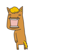 I, horse sticker #1302261