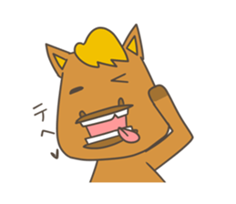 I, horse sticker #1302275