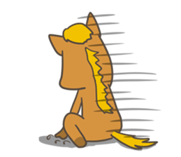 I, horse sticker #1302277