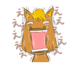 I, horse sticker #1302284