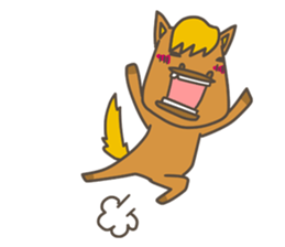 I, horse sticker #1302291