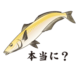 Japanese Fish sticker #1302518