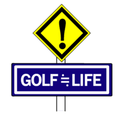 Golfer's sticker sticker #1302630