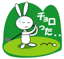Golfer's sticker sticker #1302656