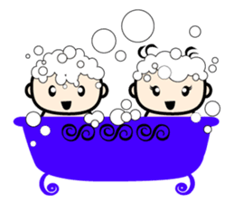 Shaka with Hugs and Kisses sticker #1302665