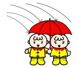 Shaka with Hugs and Kisses sticker #1302686