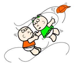 Shaka with Hugs and Kisses sticker #1302687