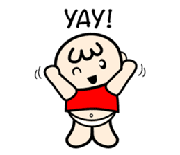 Shaka with Hugs and Kisses sticker #1302689