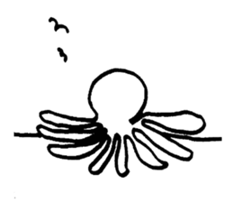 There are various octopuses. sticker #1302711