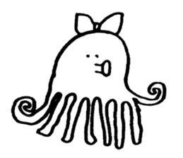 There are various octopuses. sticker #1302728