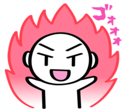 The sticker used with a friend sticker #1302755