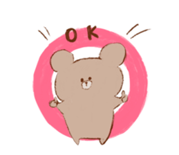 Friends of a bear's cub and the forest sticker #1302858