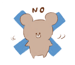 Friends of a bear's cub and the forest sticker #1302859