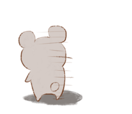 Friends of a bear's cub and the forest sticker #1302882