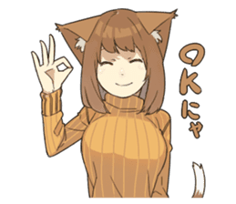 my home cat Sticker sticker #1302941