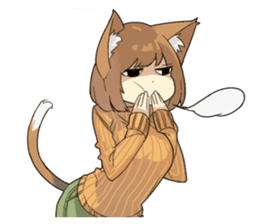 my home cat Sticker sticker #1302944