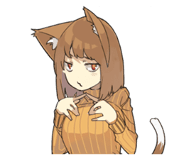 my home cat Sticker sticker #1302950