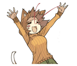 my home cat Sticker sticker #1302953