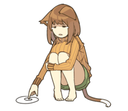 my home cat Sticker sticker #1302956