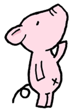 Little piggy Tony sticker #1303026