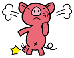 Little piggy Tony sticker #1303033