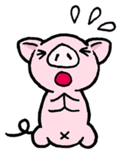 Little piggy Tony sticker #1303036
