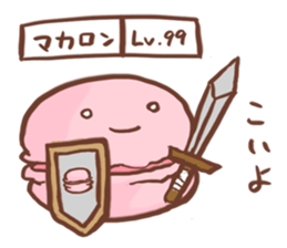 Macaroon sticker #1303384