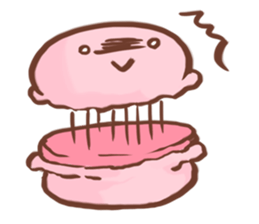 Macaroon sticker #1303400