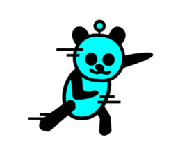 WATCH OUT! (BLUE PAN) sticker #1303980