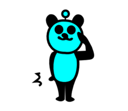 WATCH OUT! (BLUE PAN) sticker #1303981