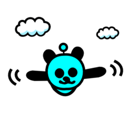 WATCH OUT! (BLUE PAN) sticker #1303986