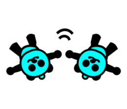 WATCH OUT! (BLUE PAN) sticker #1303993